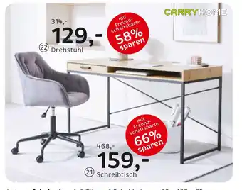 XXXLutz Carryhome schreibtisch oder drehstuhl Angebot