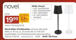 XXXLutz Novel akku-tischleuchte Angebot