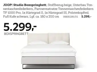 XXXLutz Joop! studio boxspringbett Angebot