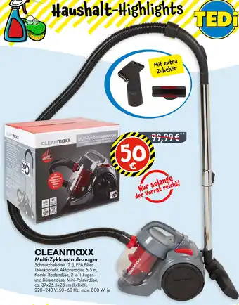 TEDi CLEANMAXX Multi-Zyklonstaubsauger Angebot