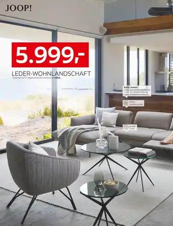 XXXLutz Joop! posh leder-wohnlandschaft oder sessel Angebot