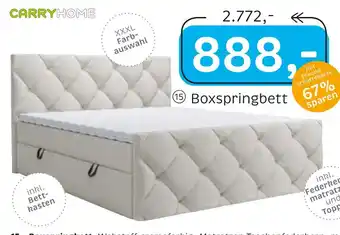 XXXLutz Boxspringbett Angebot