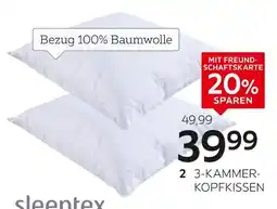 XXXLutz Sleeptex 3-kammer-kopfkissen „ilu“ Angebot
