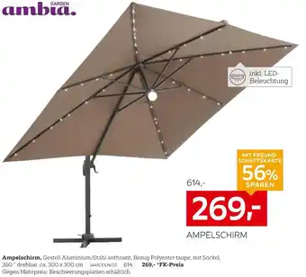XXXLutz Ambia garden ampelschirm Angebot