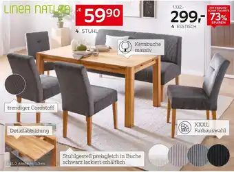 XXXLutz Linea natura esszimmer Angebot