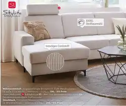 XXXLutz Stylife wohnlandschaft oder couchtisch Angebot