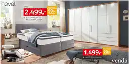 XXXLutz Novel boxspringbett oder falttürenschrank 6-türig Angebot