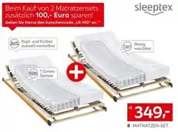 XXXLutz Sleeptex matratzen-set Angebot