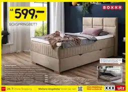 XXXLutz Boxxx boxspringbett Angebot