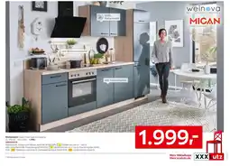 XXXLutz Welnova, mican küchenzeile clean Angebot
