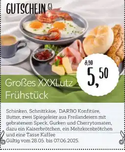 XXXLutz Großes xxxlutz frühstück gutschein Angebot