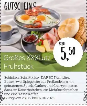 XXXLutz Großes xxxlutz frühstück gutschein Angebot