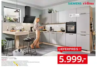XXXLutz C´elina, siemens einbauküche Angebot