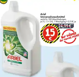 TEDi Ariel Universalwaschmittel Angebot