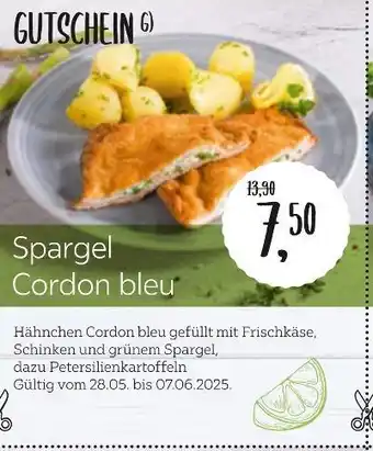 XXXLutz Gutschein spargel cordon bleu Angebot