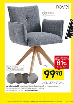 XXXLutz Novel armlehnstuhl Angebot