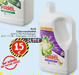 TEDi Ariel Colorwaschmittel Angebot