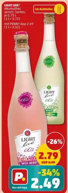 PENNY Light live alkoholfrei wein Angebot