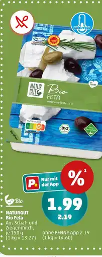 PENNY Naturgut bio feta Angebot
