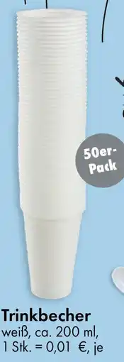 TEDi Trinkbecher Angebot