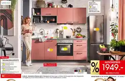 Zurbrüggen Welnova kraftvoll - küchenblock win in karminrot Angebot
