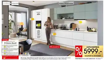 Zurbrüggen Dieter knoll, moderano küche top soft/ scala Angebot