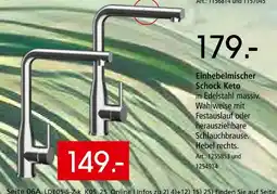 Zurbrüggen Schock einhebelmischer keto Angebot