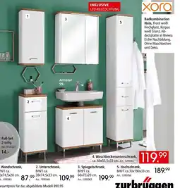 Zurbrüggen Xora badkombination nala Angebot