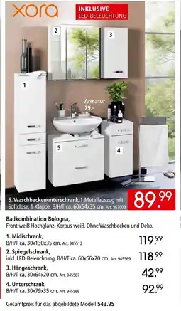 Zurbrüggen Xora badkombination bologna Angebot
