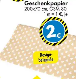 TEDi Geschenkpapier Angebot