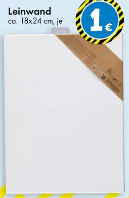 TEDi Leinwand Angebot