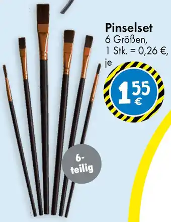 TEDi Pinselset Angebot
