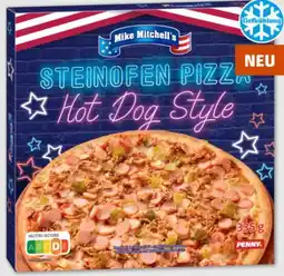 PENNY Mike Mitchell's Steinofen Pizza Hot Dog Style Angebot