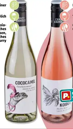 PENNY Crazy Animals Cococamel Gewurztraminer Angebot