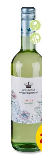 PENNY Königliche Mädchentraube Weißwein Angebot