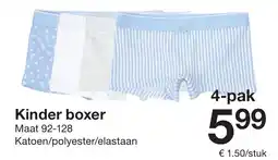 Zeeman Kinder boxer 4-pak Angebot
