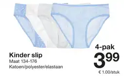 Zeeman Kinder slip 4-pak Angebot