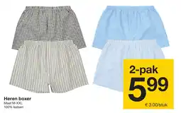 Zeeman Heren boxer 2-pak Angebot