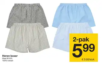 Zeeman Heren boxer 2-pak Angebot