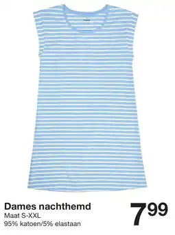 Zeeman Dames nachthemd Angebot