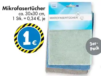 TEDi Mikrofasertücher Angebot