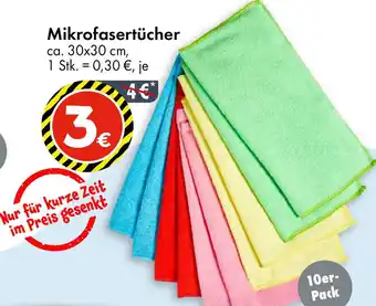 TEDi Mikrofasertücher Angebot