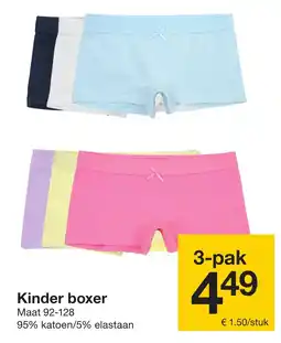 Zeeman Kinder boxer 3-pak Angebot