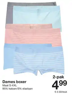 Zeeman Dames boxer 2-pak Angebot