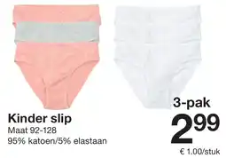Zeeman Kinder slip 3-pak Angebot