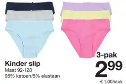 Zeeman Kinder slip 3-pak Angebot