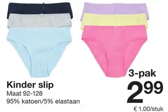 Zeeman Kinder slip 3-pak Angebot