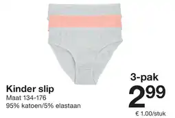 Zeeman Kinder slip 3-pak Angebot