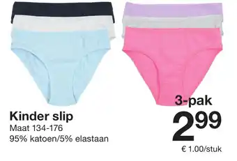 Zeeman Kinder slip 3-pak Angebot