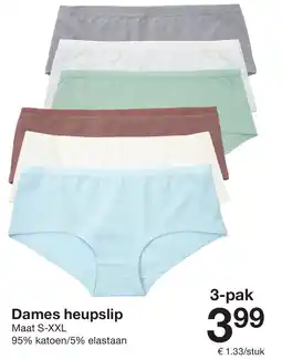 Zeeman Dames heupslip 3-pak Angebot